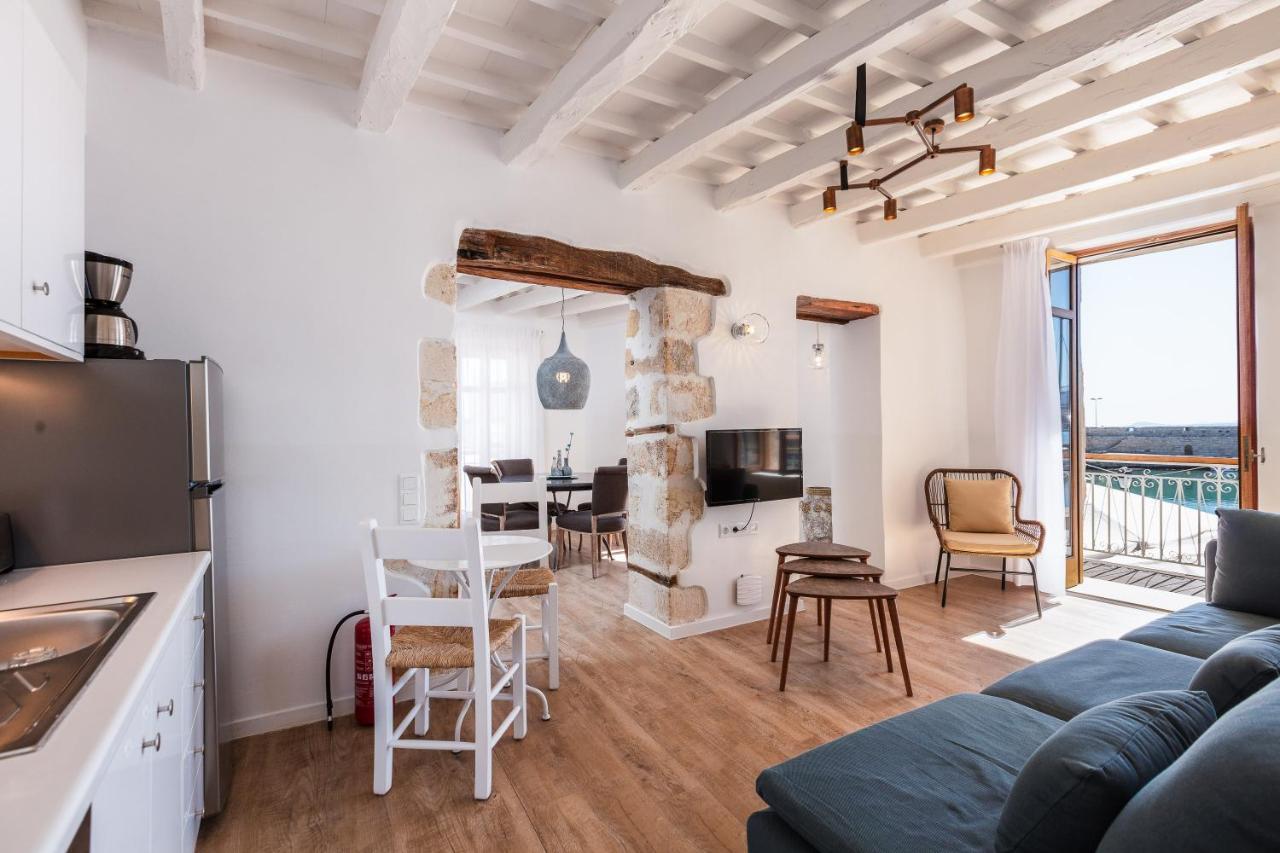 Anne Apartment, At The Venetian Port Of Rethimno! Екстериор снимка