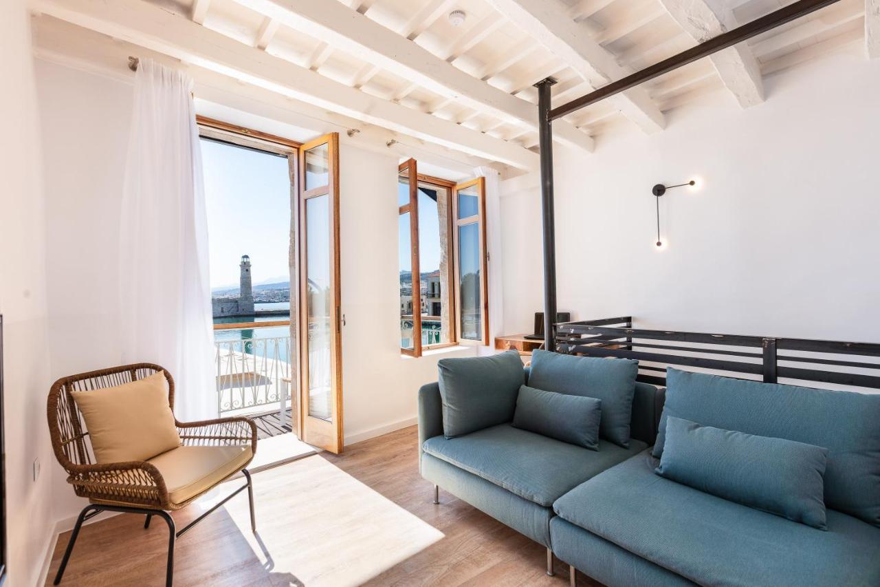 Anne Apartment, At The Venetian Port Of Rethimno! Екстериор снимка
